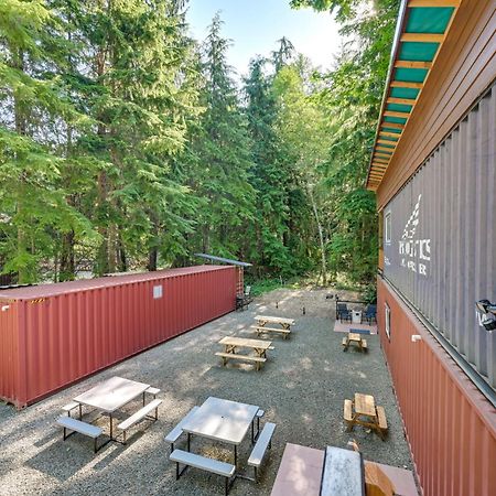 Unique Container Studio With Deck And Fire Pit! Buckley Bagian luar foto